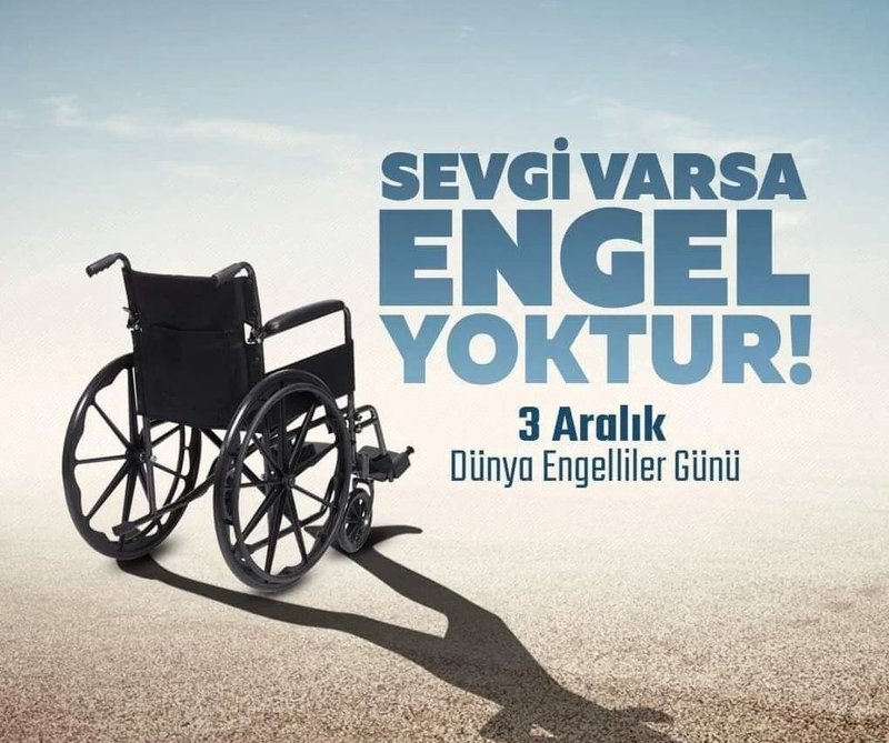 SAYIN KAYMAKAMIMIZ UĞUR ÜNSAL' IN 3 ARALIK DÜNYA EGELLİLER GÜNÜ MESAJI